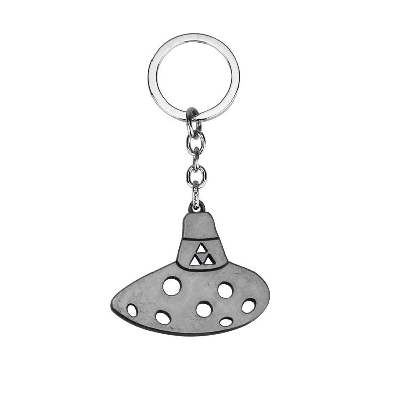 The Legend of Zeldas Pendant Keyring for Men Women Vintage Triforce Triangle Amulet Key Chain Cosplay Party Jewelry Gifts