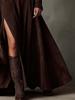 2025 Autumn/Winter European & American Fashion Long Dress with Belt