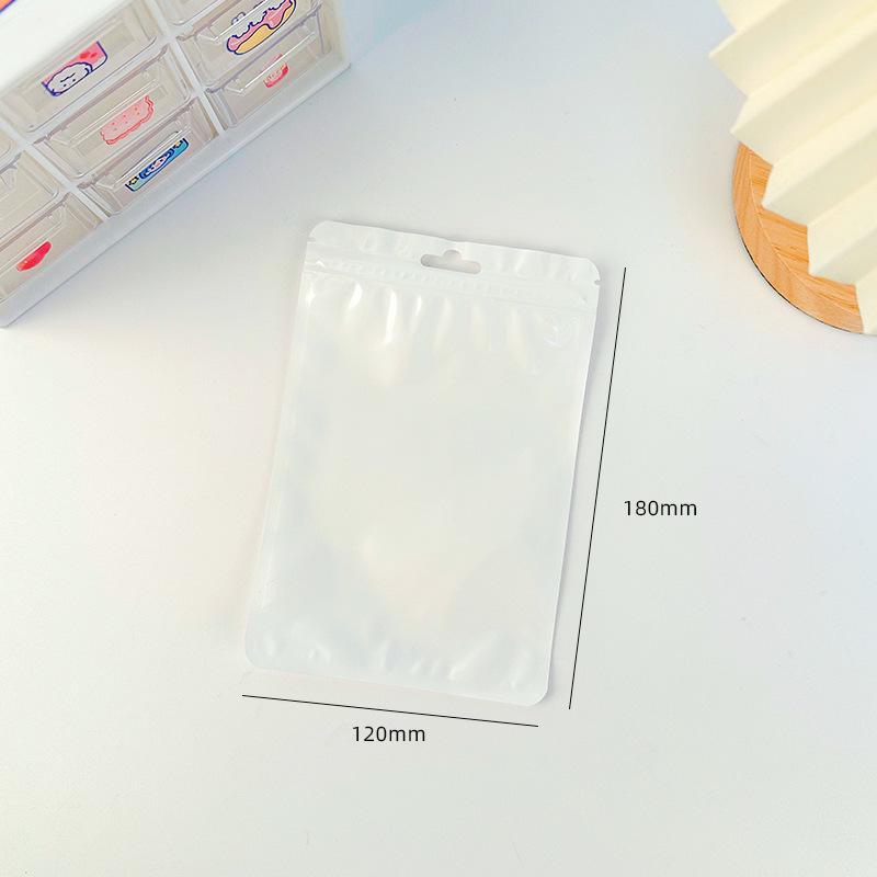 Colorful Transparent Zipper Bag for Makeup Brush Storage
