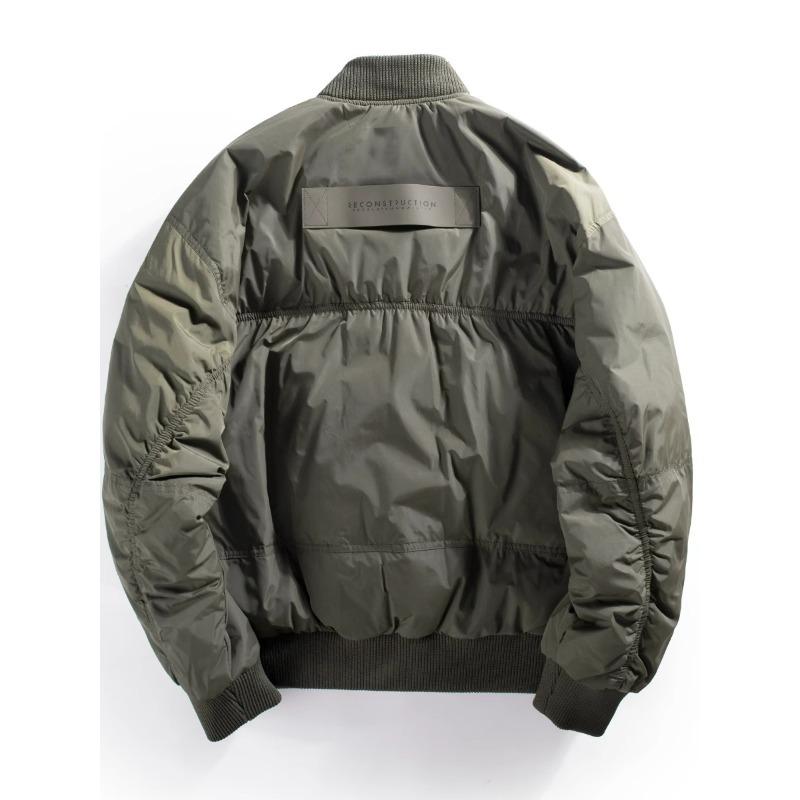 Retro Japanese Tooling Thickened Warm Cotton-padded Jacket Men's Autumn Loose Warm Casual Baseball Uniform