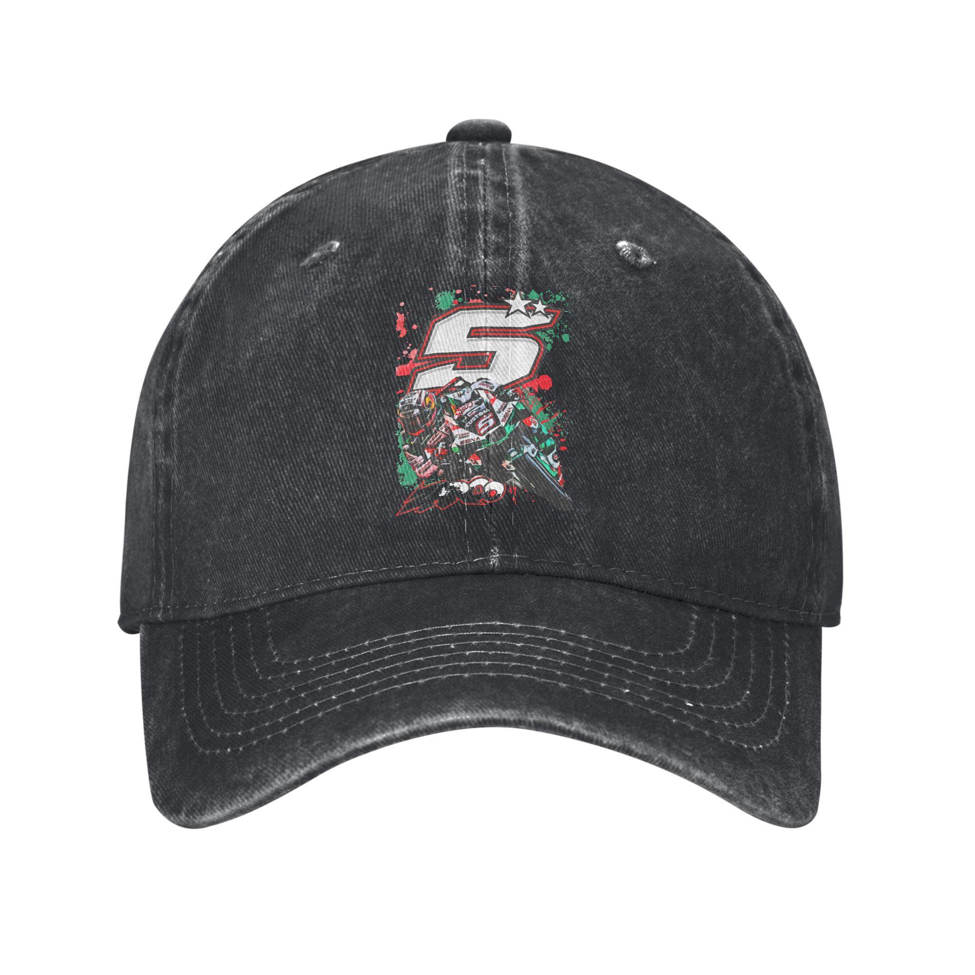 

2026 Summer Johann Zarco 5 Racing Rider Baseball Cap Sun Quality Design Washed Trucker Hat Men Women Streetwear Kpop Baseball Ca One Size