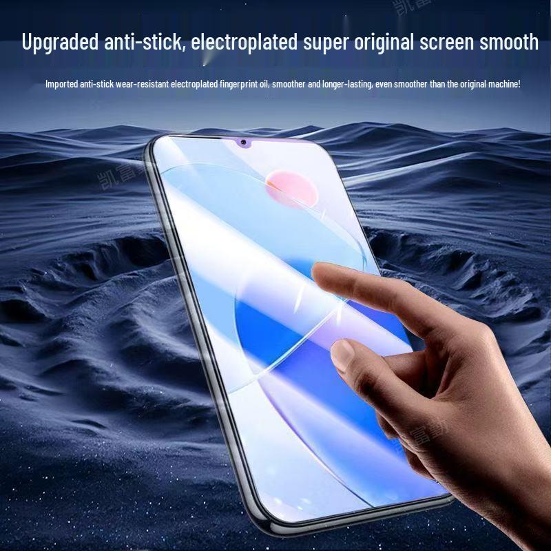 Compatible Tempered Glass Screen Protector for Honor Play6T, Play6T Pro, and Play6C - HD, Anti-Drop Design.