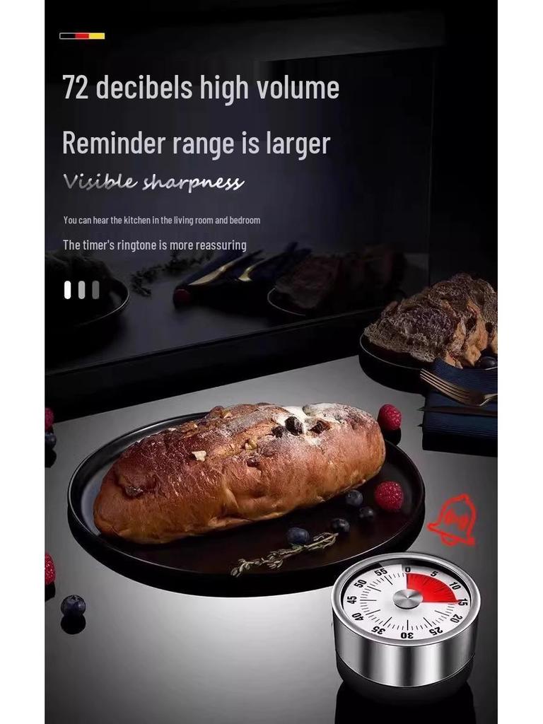 Kitchen Timer with Newcomer Discount - Magnetic Mechanical Cooking Alarm