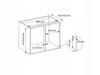Magic Corner Pull-out Cargo Basket Corner Right Kidney Brake Pull 900