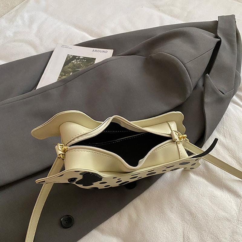 Cute Dachshund-shaped Crossbody Bag For Women Winter Korean Style Animal Handbag Unique Design Mini Creative Shoulder Bag Gift