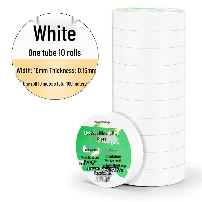 

Ally Flame Retardant Electrical Cloth Tape, 10 Rolls