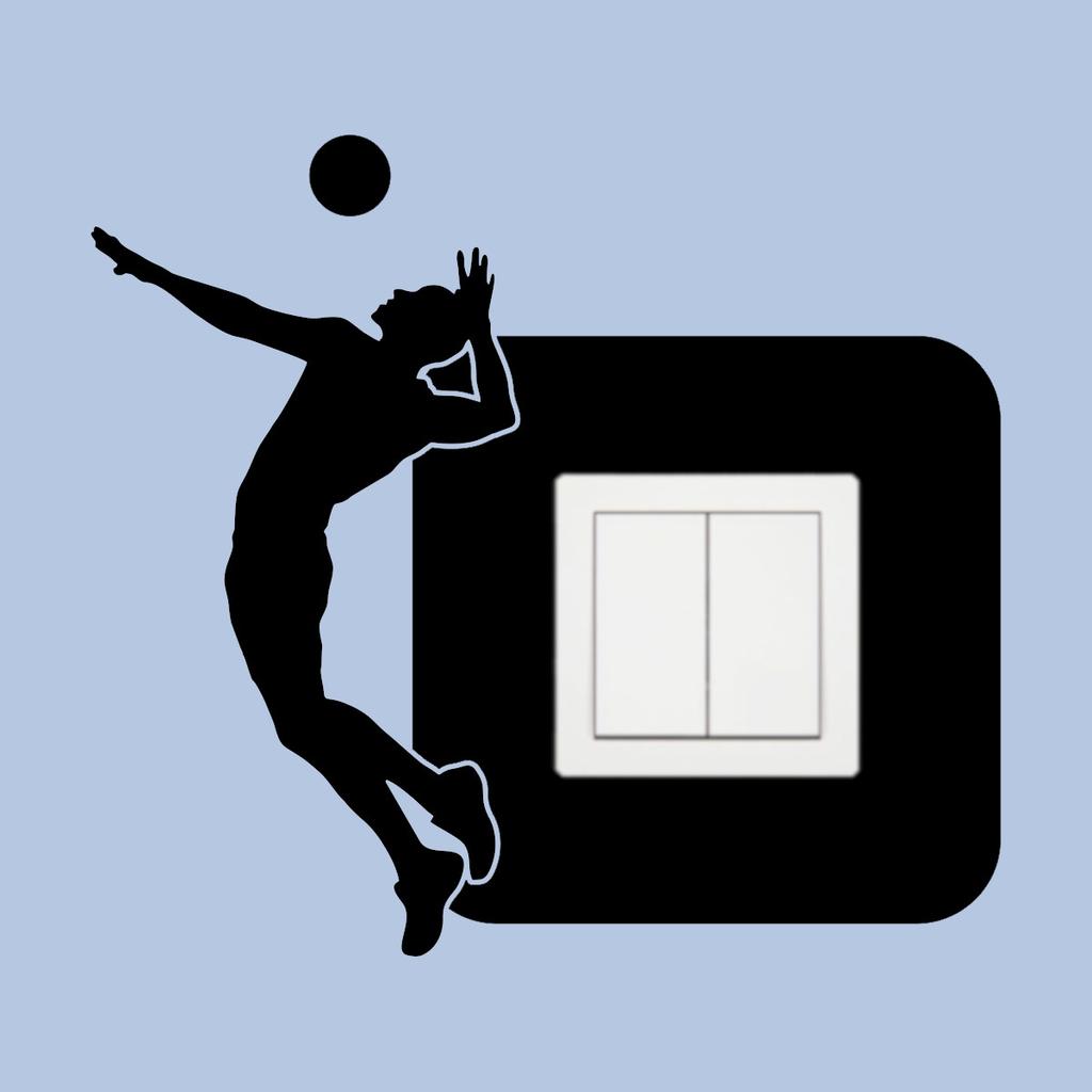 Protective Sticker for the Switch - Volleyball Player