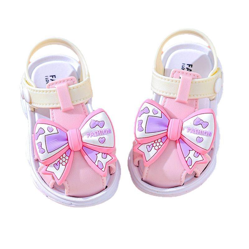 Sommer Sandalen für Kleinkinder mit weicher Sohle: Baby Prinzessin Schuhe für Mädchen