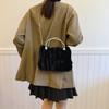 Bag Girl 2025 Winter New Fairy Furry Bag Folded Cloud Bag Furry Hand Carry Small Bag Crossbody Bag