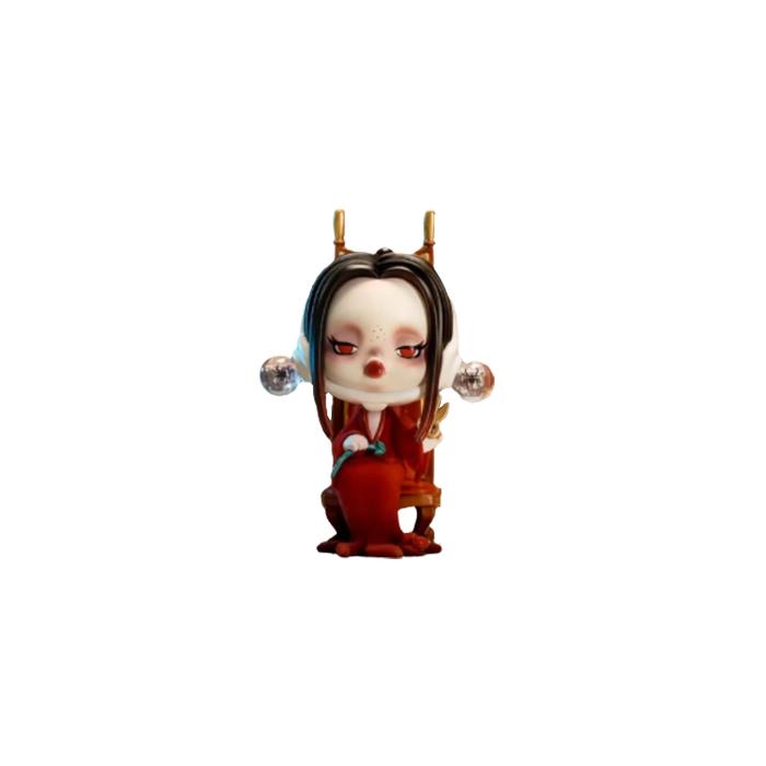 POP MART SKULLPANDA The Adams Family Collection Cute Mystery Boxes, Single Mystery Box