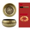 Singing Bowl Set, 8.5cm Diameter, with Stick and Cushion, for Healing, Relaxation, Yoga, and Meditation