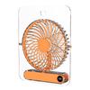 100-Speed USB Circulating Desktop & Wall-Mounted Electric Fan with Timer & Digital Display