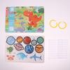 1 Set Yeni Yürüyen Çocuklar Eşleştirme Bulmacaları Oyunu Montessori Meşgul Kitap Çıkartma Sessiz Kitap Çocuklar İçin Erken Eğitici Öğrenme Oyuncakları Hediyeler