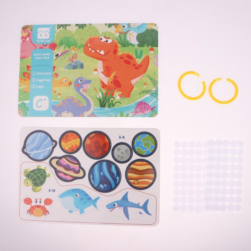 1 Set Yeni Yürüyen Çocuklar Eşleştirme Bulmacaları Oyunu Montessori Meşgul Kitap Çıkartma Sessiz Kitap Çocuklar İçin Erken Eğitici Öğrenme Oyuncakları Hediyeler