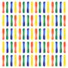 100pcs Multicolored Glass Aquarium Landscaping Ornament Fish Tank Landscaping Accessories