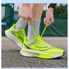 Men's Running Shoes Breathable Mesh Lace-up Athletic Sneakers Lightweight Cushioning Sports Footwear