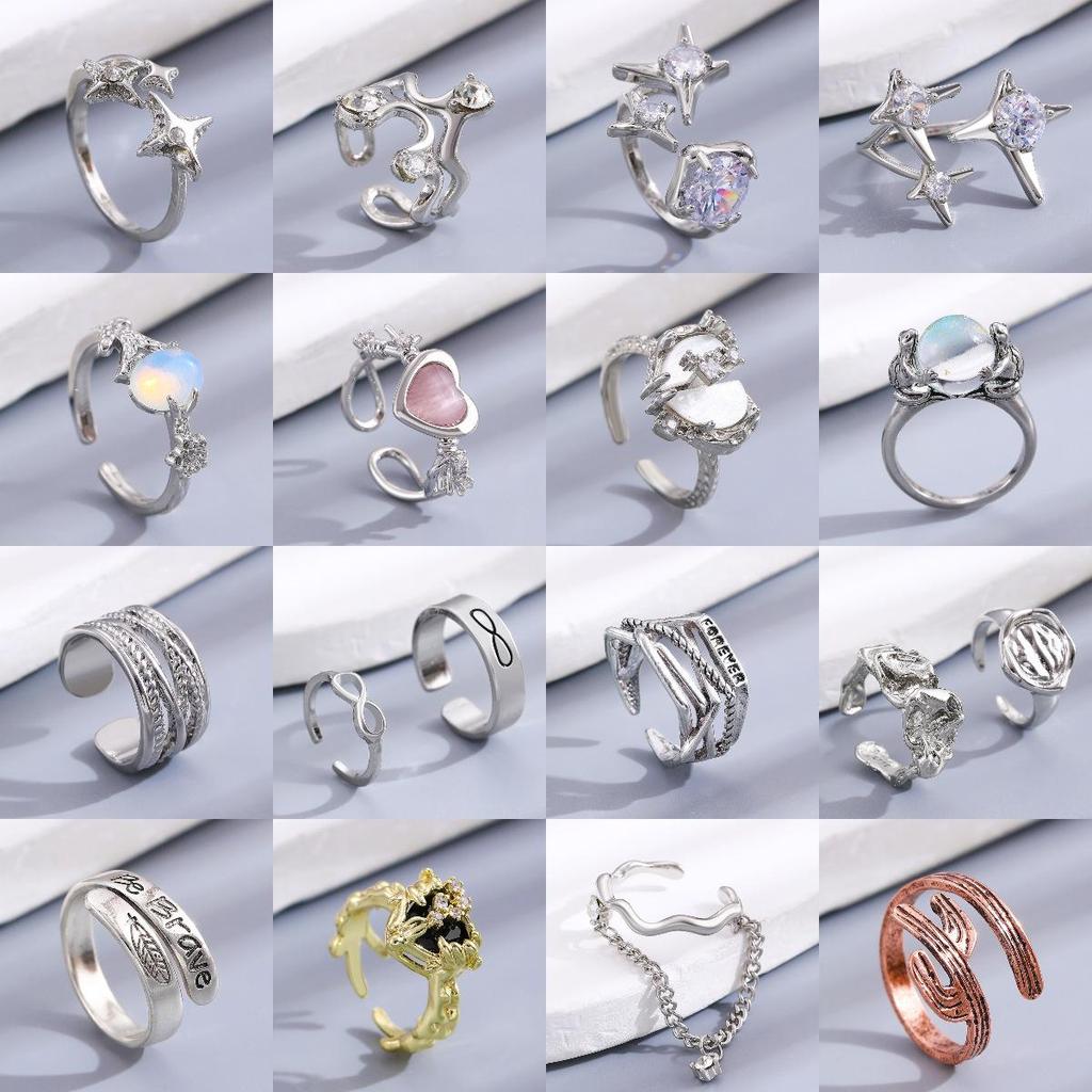 High-End Cross-Border Fashion Bow Ring for Women - European & American Style Open Index Finger Accessory