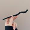 Traditional Sandalwood Hairpin for Chinese Cheongsam & Hanfu Updo