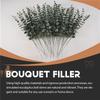 M-Modern-Eucalyptus Stems Artificial Eucalyptus Leaf Stems True Gray Green Touch Leaf Branches