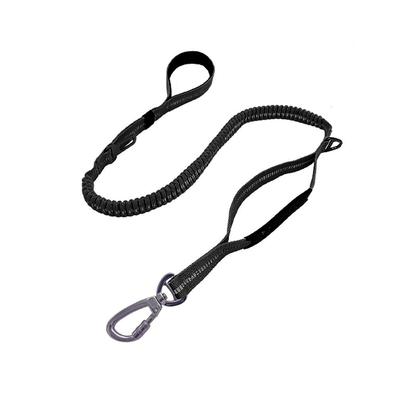 Black Outdoor Dog Walking Rope Multifunctional Large Dog Pet Leash Car Dog Leash