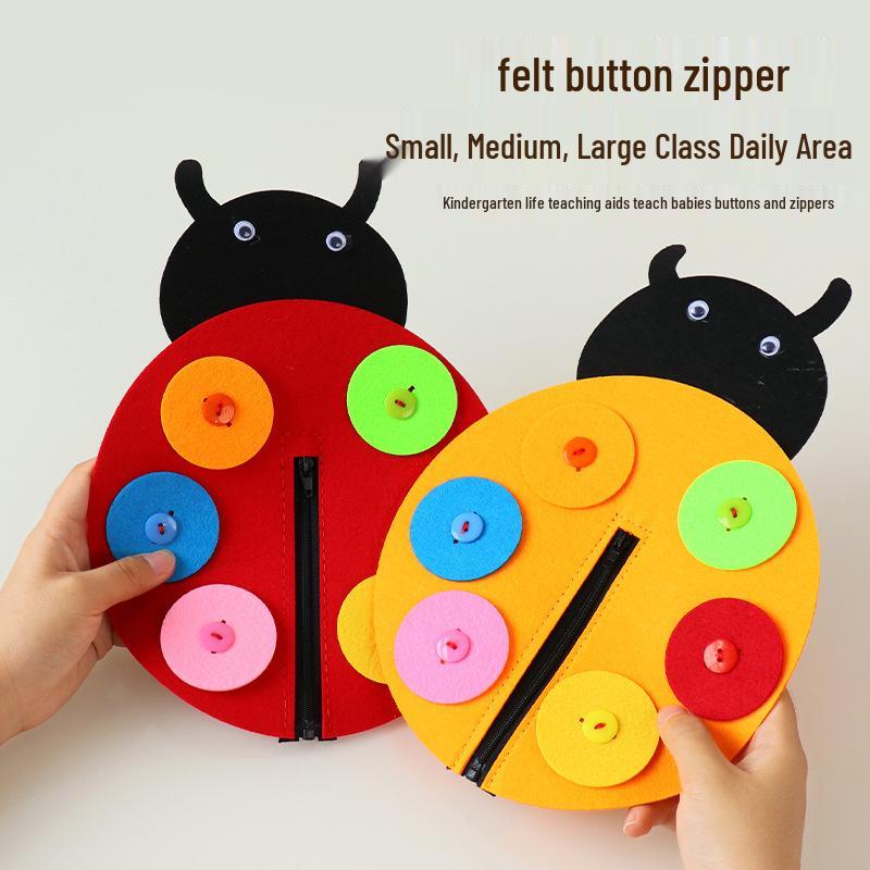 

Animal Buttons DIY Educational Toy Set for Kindergarten