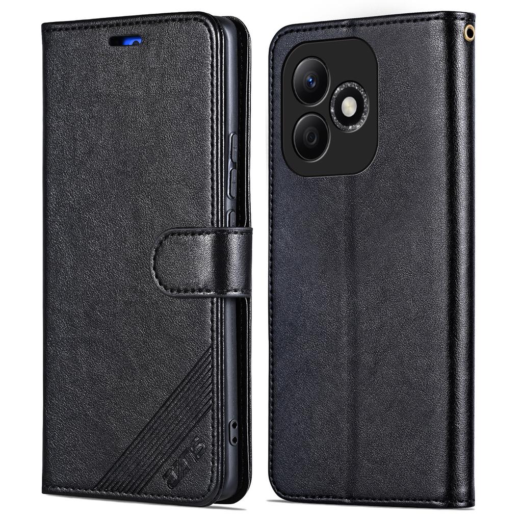 AZNS For Honor X60i 5G Case Anti-Scratch PU Leather Stand Wallet Phone Cover