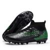 Superfly  FG Football Boots Outdoor Soccer Cleats Shoes Soft Sport Professional Shoes Breathable Comfortable Boots Plus Size