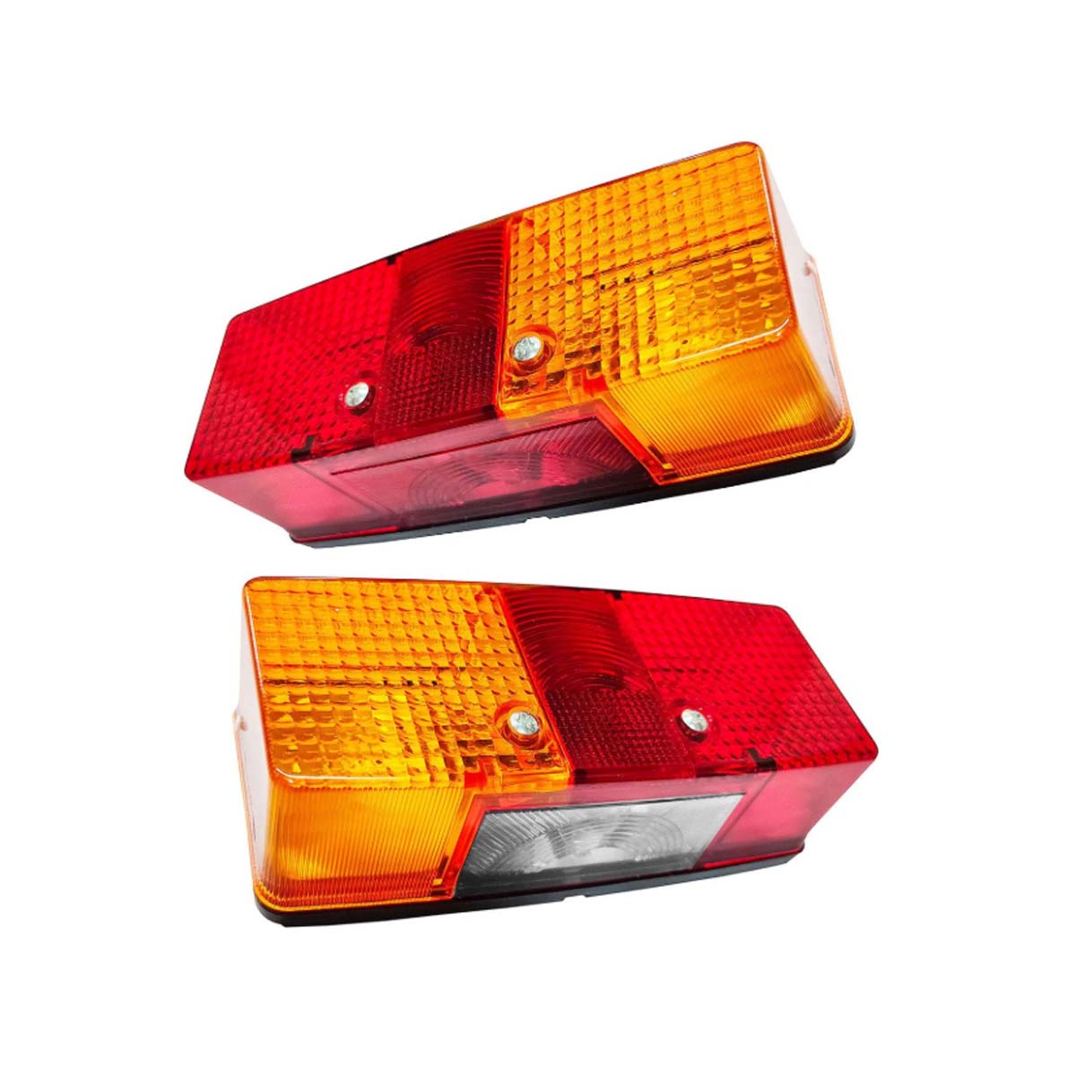 

APSMOTIV Tail Light with 12v Bulbs Suitable for Fendt tractor Bomag | DAF Schmitz Cargobull Ahlmann, Kubota, Massey Ferguson