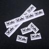 4/8 peças Adesivo de Carro Aviso Sistema de Alarme Elétrico Autoadesivo 3,6x1,6cm Capa Impermeável Arranhão/Sujeira Exterior Auto CV Caminhão