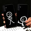 Funny Stickman Matchman Soft Phone Case for Samsung A17 A37 A57 A16 A26 A36 A56 A15 A25 A35 A55 A14 A24 A34 A54 A13 A23 A33 A53