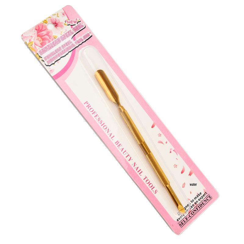 Russian Style Double-Headed Steel Manicure & Cuticle Remover