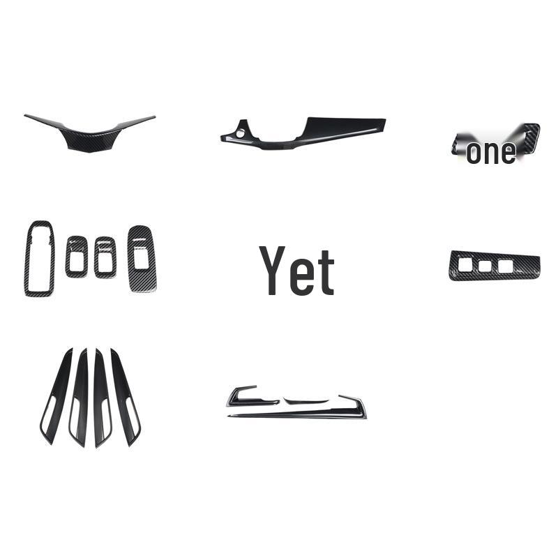 XT5 Kohlefaser-Imitation Pfirsichholz Mittelkonsolenverkleidung (2016-23)