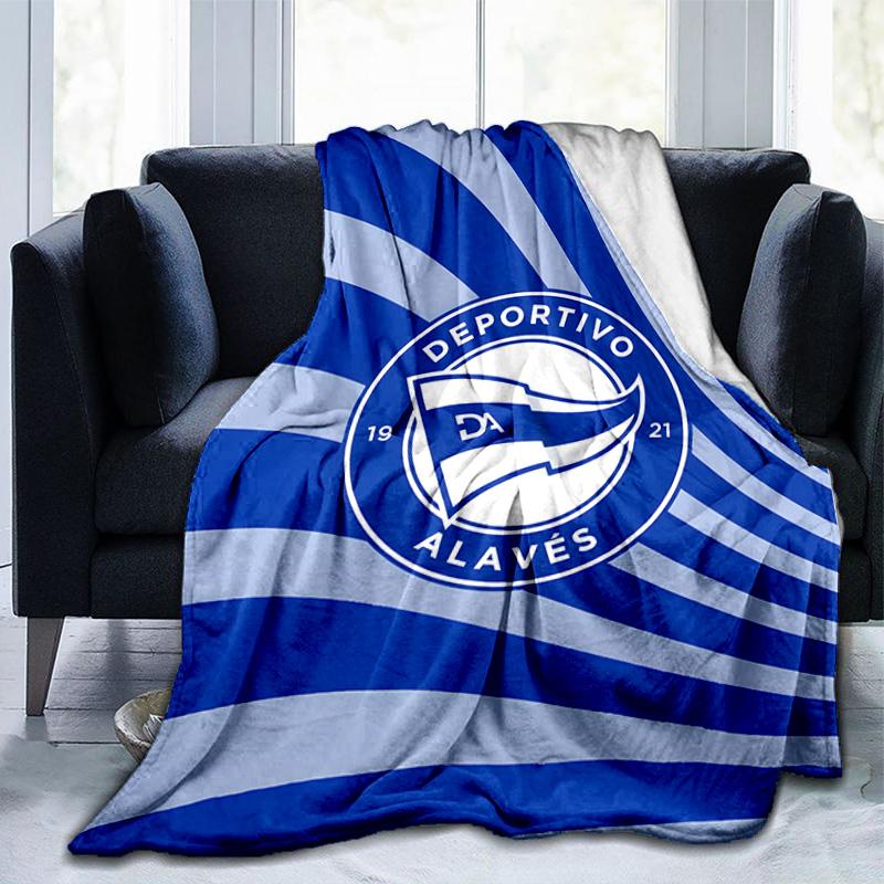 Deportivo FC Printed Throws Blanket Soft Flannel Blankets for Couch Bed Gifts for Men Women Picnic blanket Christmas gifts