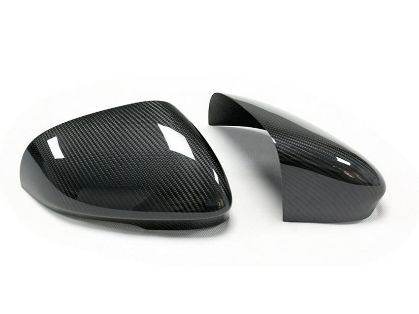 Dry Carbon Fiber Rearview Mirror Cover for Jaguar XE, XF, XEL, XFL, XJL, I-PACE
