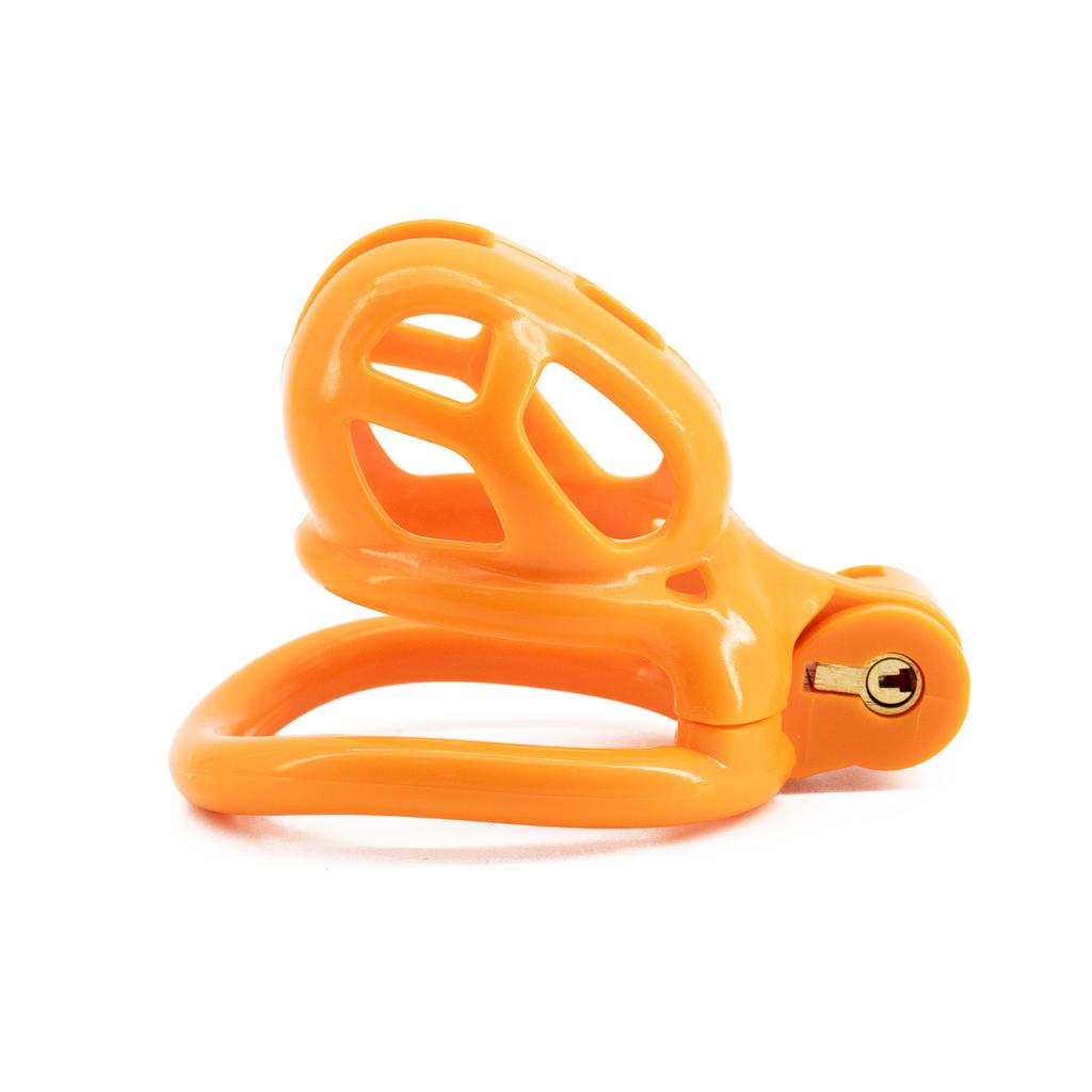 6 sizes CB Nylon Chastity Cage Sex Toy Male Penis Bondage Restraint Sex Game for Couple Penis Ring Nano Nub Erotic Urethral Lock