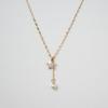 MERRYMOTIVE Shining star and drop pearl necklace