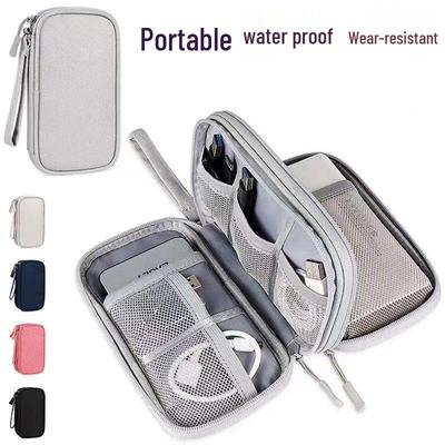 Multi-Functional Travel Storage Bag for Cables, Chargers, Hard Drives, and USBs