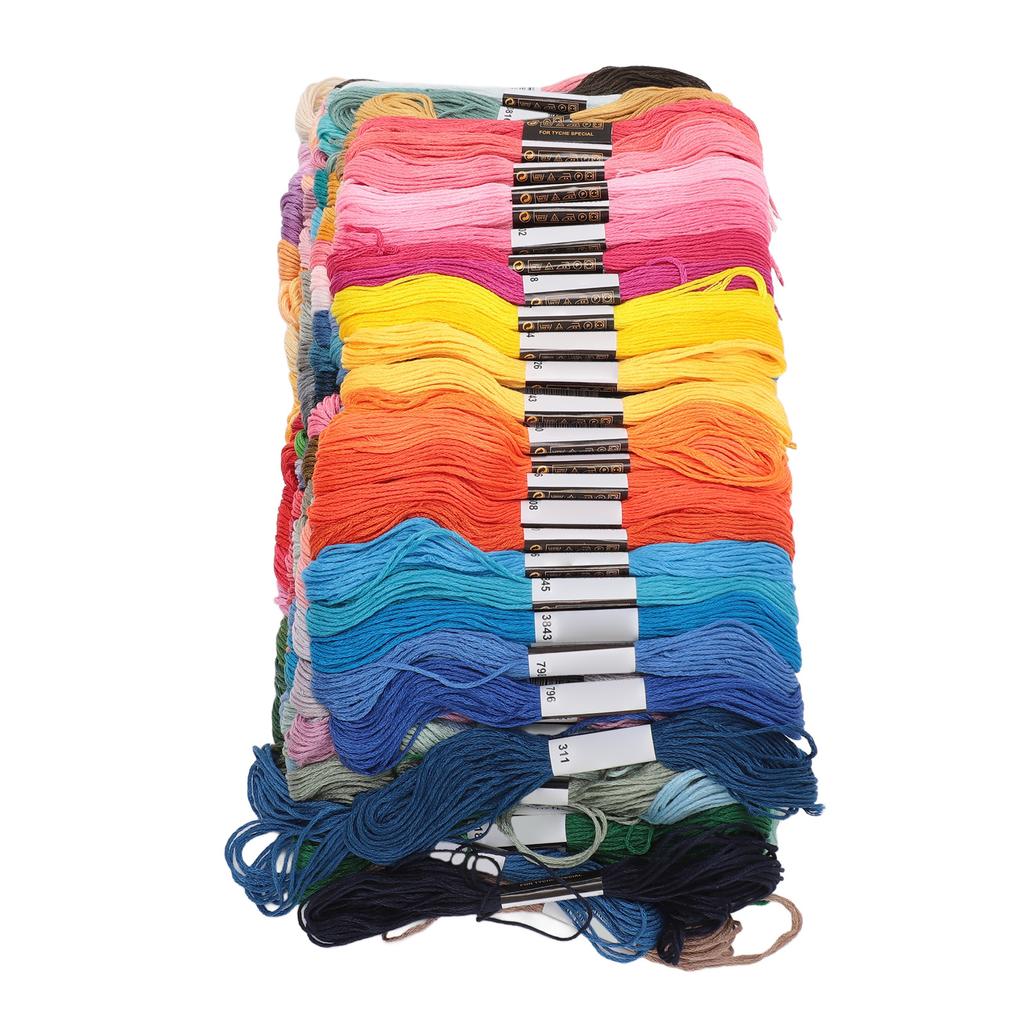 Ațe de Broderie 200 Culori Ațe de Cusut în Cruce Ață pentru Brățări de Prietenie Ață de Broderie pentru