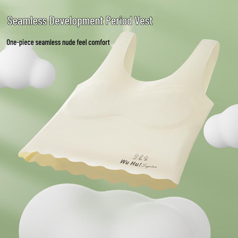 Mädchen Nahtloses Camisole BH: Anti-Protrusions-Wrap für Mittelschüler