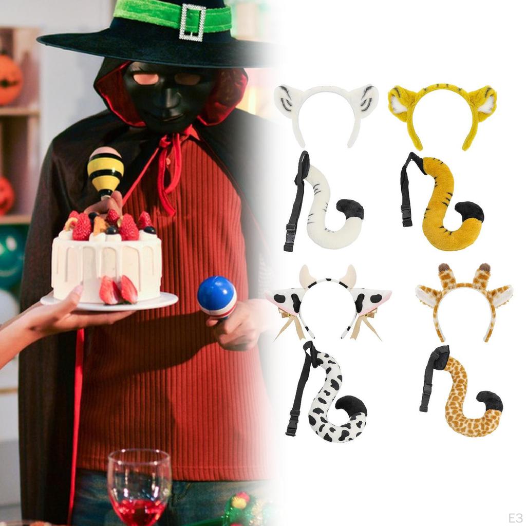 Tierohren und Schwanz Set für Rollenspiele, Jahr, Modenschauen