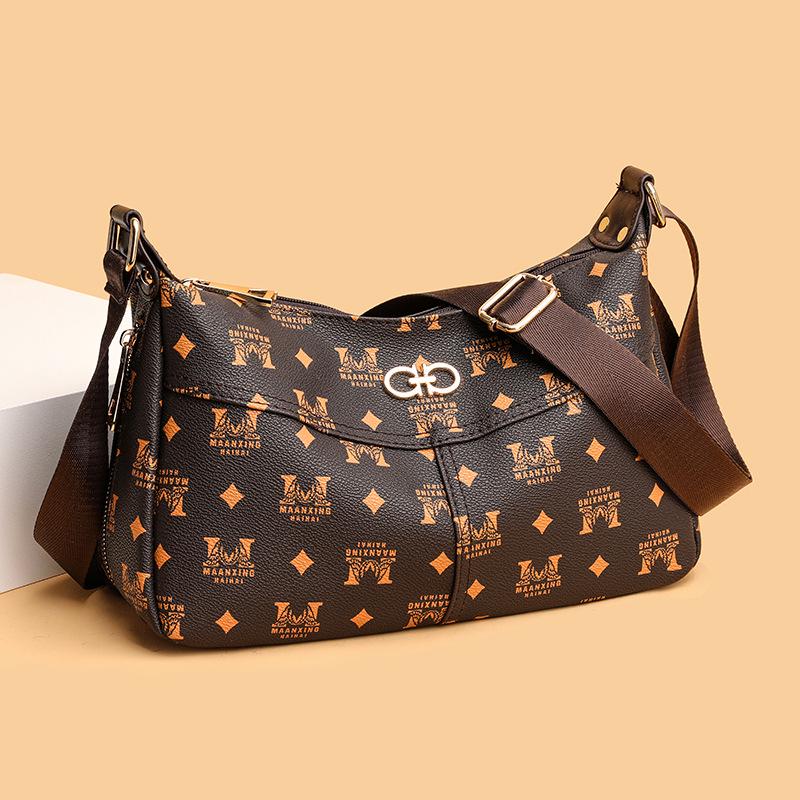 

Women s 2025 Crossbody & Shoulder Bag: Stylish, Versatile Small Square Handbag for Phones & Middle-Aged Ladies 30x12x19 cm