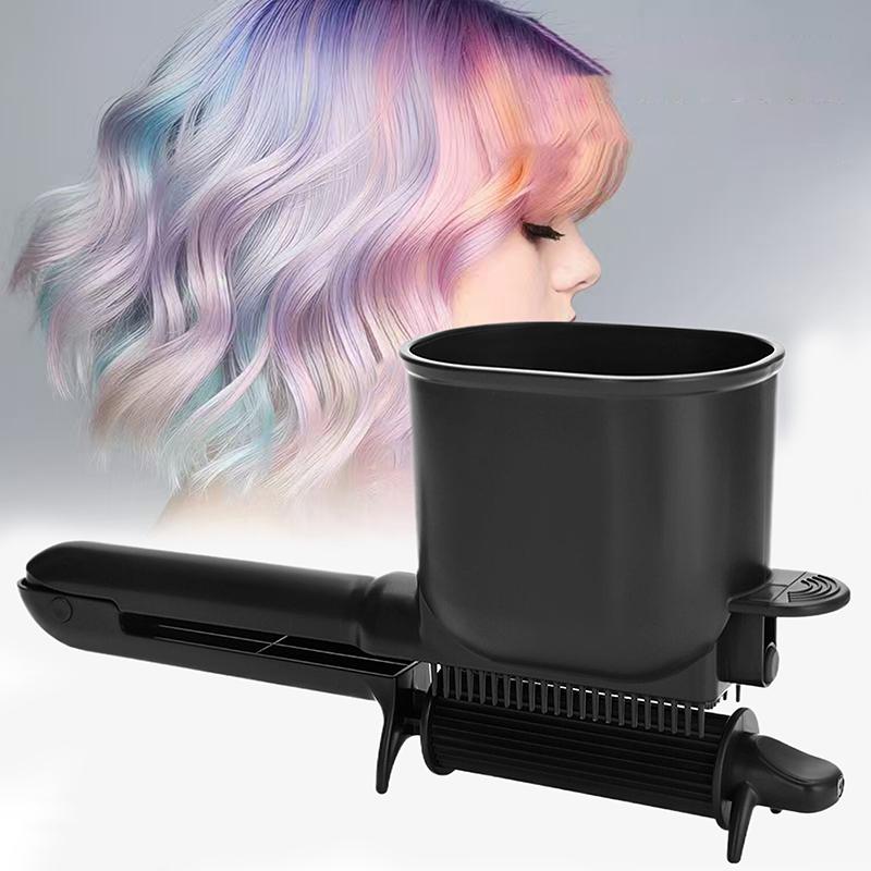 Hair Brush Hairdressing Hair Dye Comb Can Hold Hair Dye Cream Barber Tinting Highlighting Easy Use Practical Hair Styling Tools
