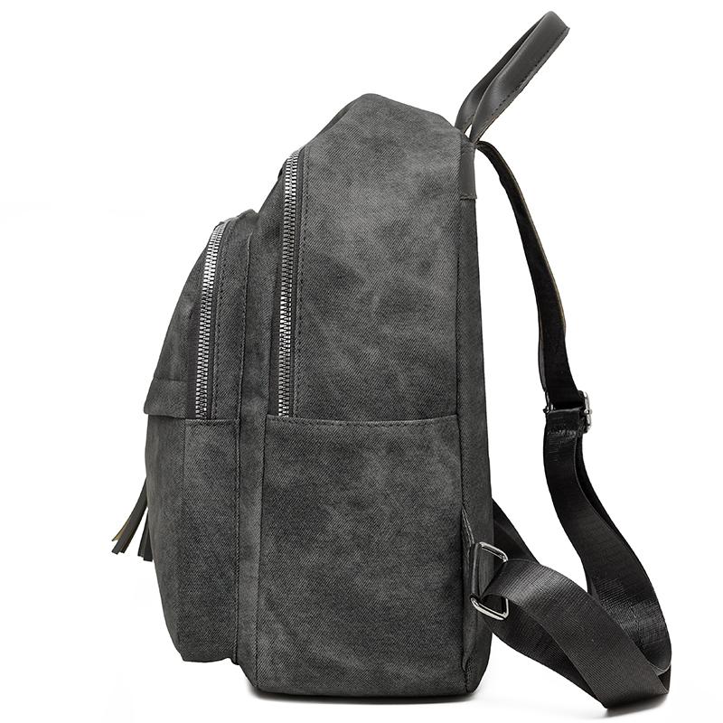 Tassel Women's Large Capacity Backpack