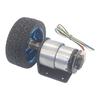 Hall Encoder DC Brushed Motor JGB37-520 12V Forward And Reverse Adjustable Speed 20RPM-1580RPM Smart Car Kit With Wheel