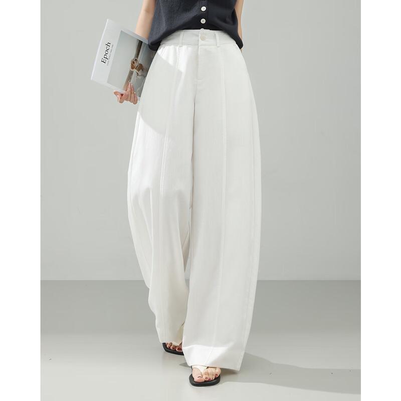 TERRE BLEUE Women's Loose Wide-Leg Casual Pants