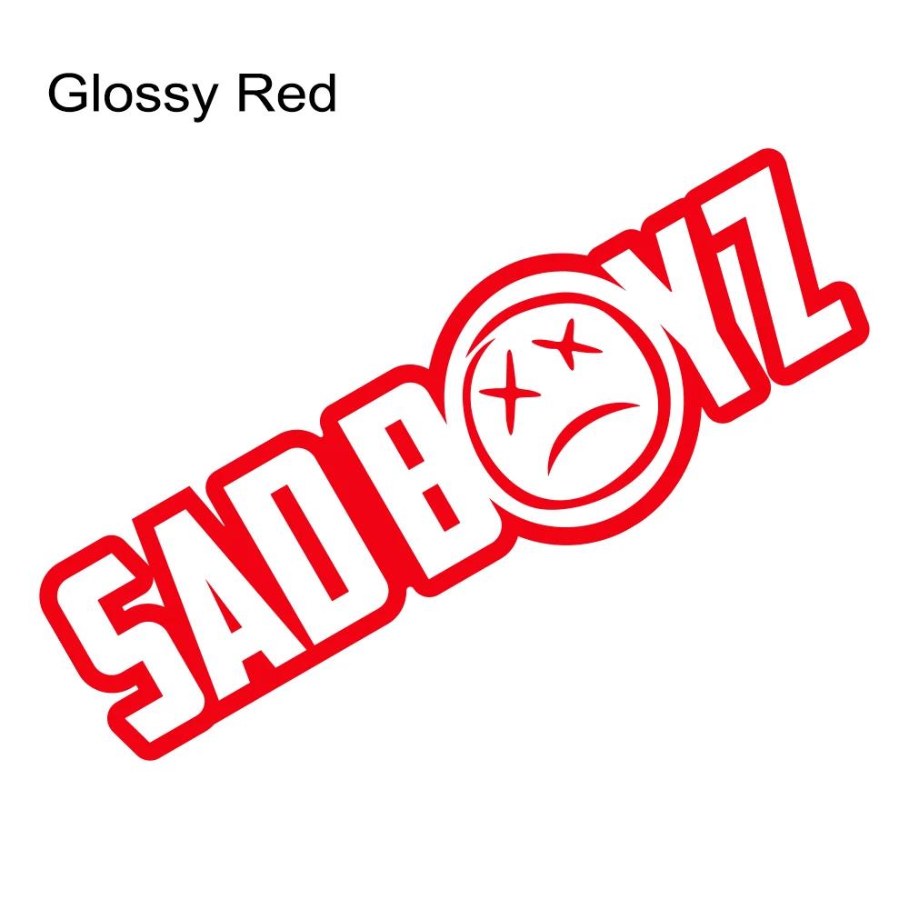 

JDM Sad Boyz Graphics Car Front Windshield Banner Rear Window Vinyl Decals Creative Decor Truck Body Door Sticker Accessories 30CMx10CM