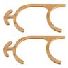 2 Tires Mat Holder 4 Hooks Wall Mounted Mat Storage Rack Accessories Storage for Home Fitness