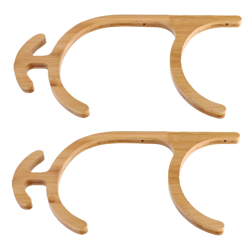 2 Tires Mat Holder 4 Hooks Wall Mounted Mat Storage Rack Accessories Storage for Home Fitness