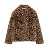 Women Fashion Single Button Coats Vintage Lapel Neck Long Sleeves Female Chic Lady Outfits