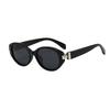 Retro Oval Polarized Glasses with Anti-Glare Lenses - Chic Small Frame, Ideal for Party Wear & Travel, Glasses Accessories